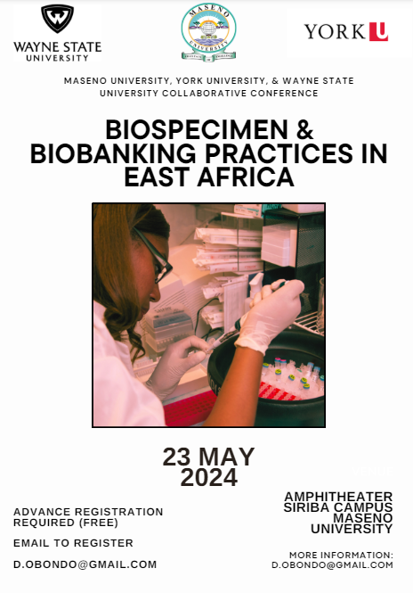 Biospecimen and Biobanking Practices in East Africa